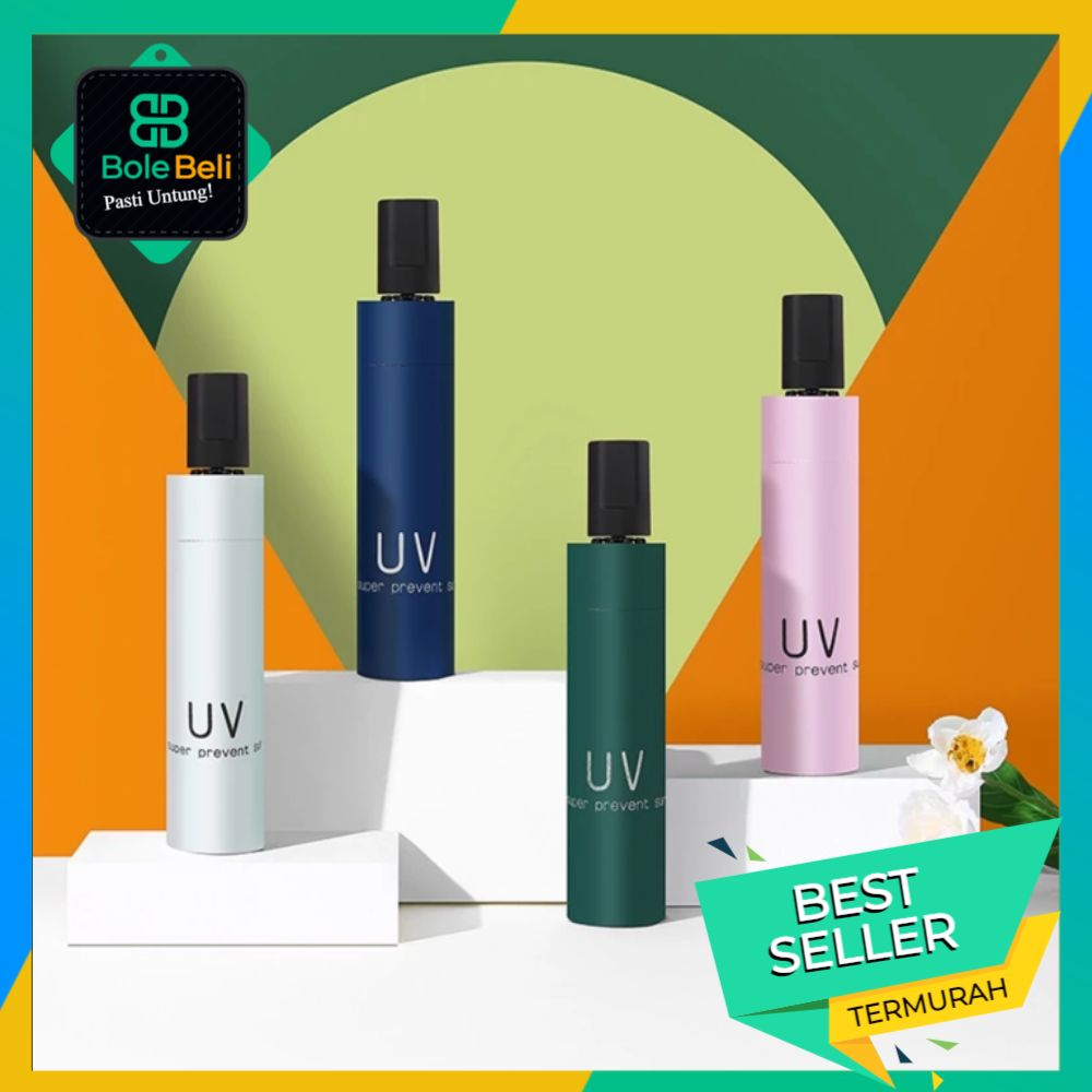 BB Payung Lipat Anti UV Payung Buka Tutup Anti UV payung matahari hujan atau cerah